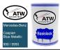 Preview: Mercedes-Benz, Caspian Blue Metallic, 950 / 5950: 500ml Lackdose, von ATW Autoteile West.